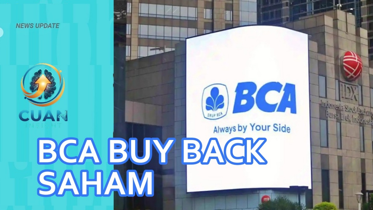 BCA Buyback Saham Rp5 Triliun, Sinyal Optimisme di Tengah Gejolak Pasar