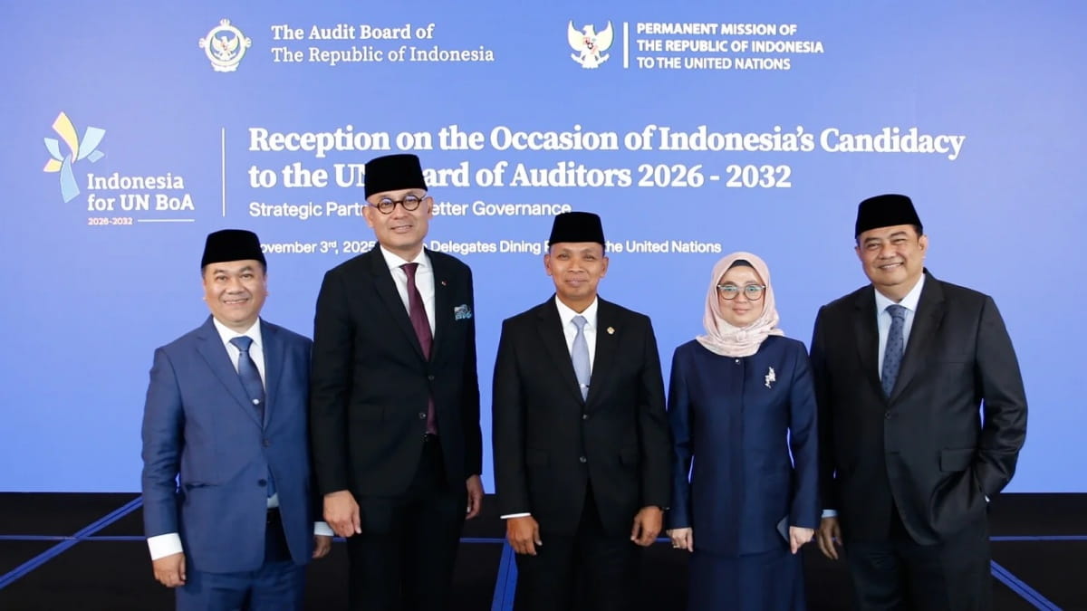 Indonesia Resmi Masuk Dewan Auditor PBB Periode 2026–2032